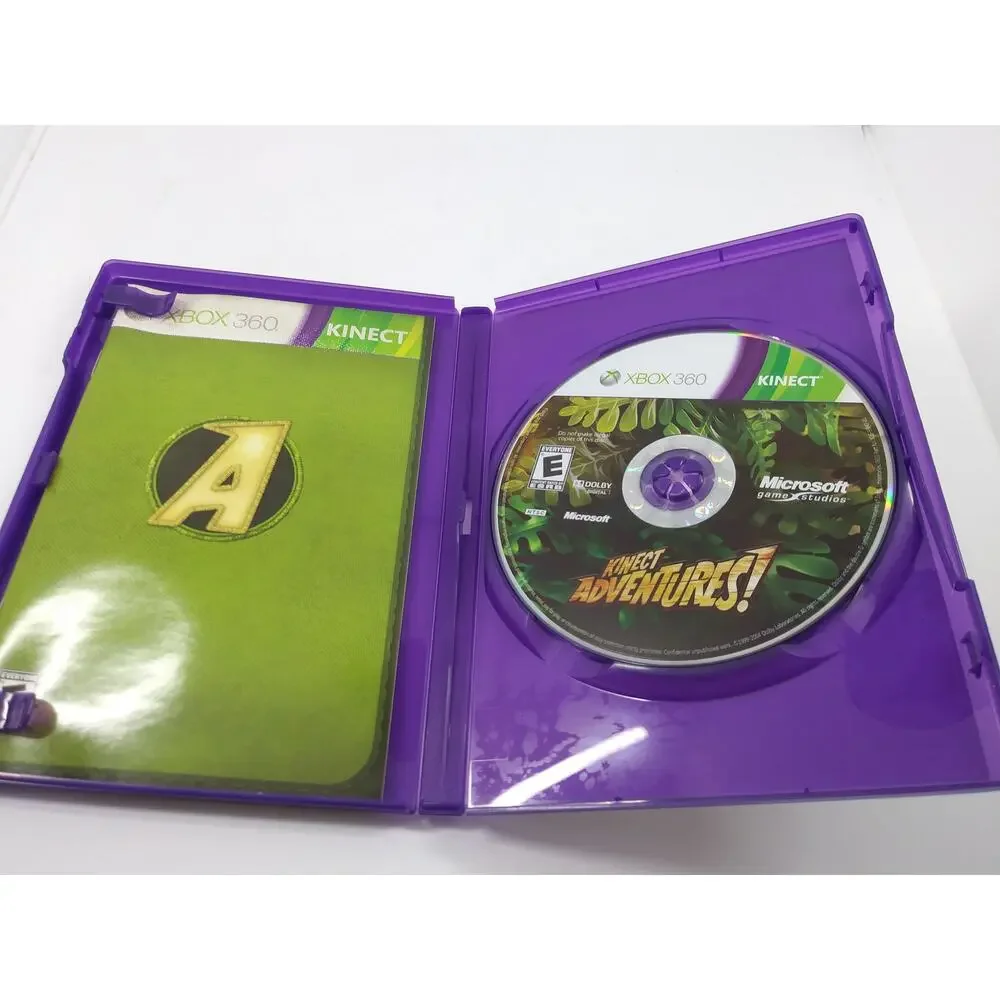 X Box 360 Kinect Adventures! game pre owned